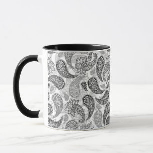 Caneca Padrão Paisley