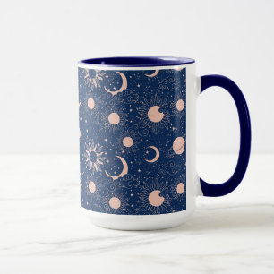 Caneca Padrão Planetas e Estrelas