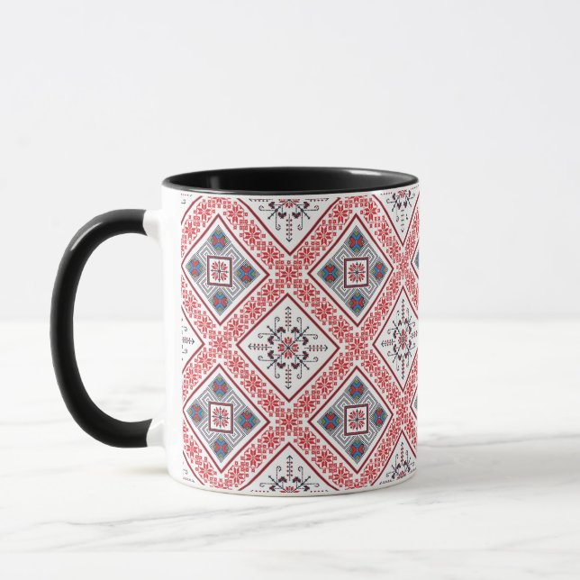 Caneca Padrão romeno (Esquerda)