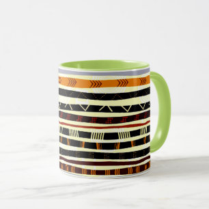 Caneca Padrão Tribal Africano