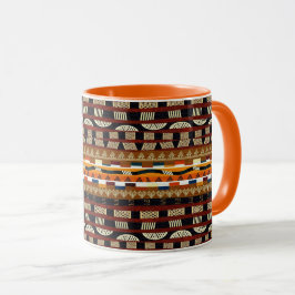 Caneca Padrão Tribal Africano