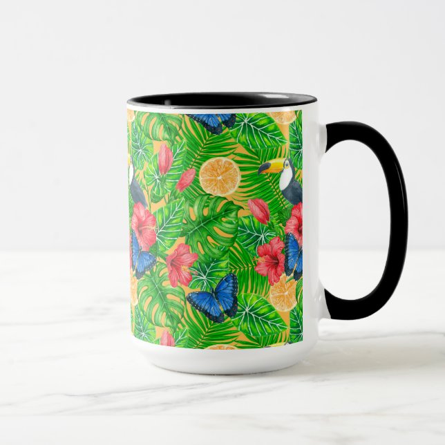 Caneca Padrão tropical (Direita)