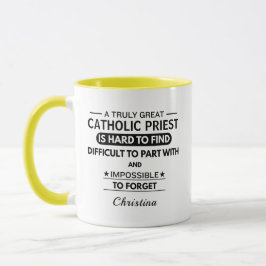 Caneca Padre Católico Personalizado
