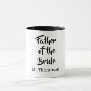 Caneca Padre da Noiva Dúvida Personalizada de Casamento