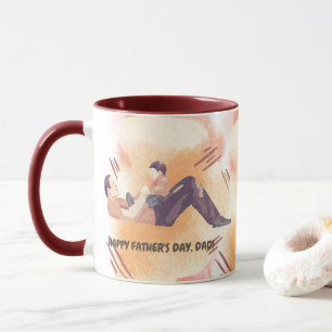 CANECA PADRE E FILHO MOMENTO DE PRECIOSO