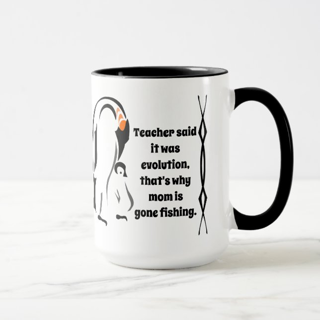 Caneca Padre Penguin Pai e Filho Desaparecidos Mãe (Direita)