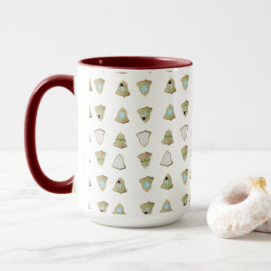 Caneca Padrões Cookie Cutout