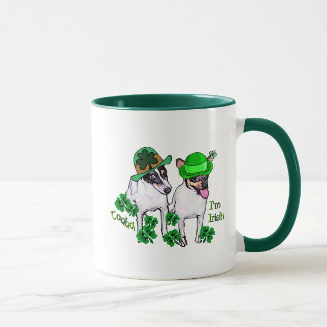 Caneca Padrões de Rua de Toy Fox Terrier (Direita)