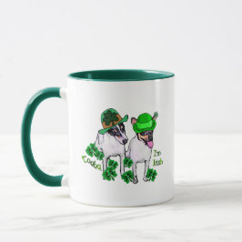 Caneca Padrões de Rua de Toy Fox Terrier