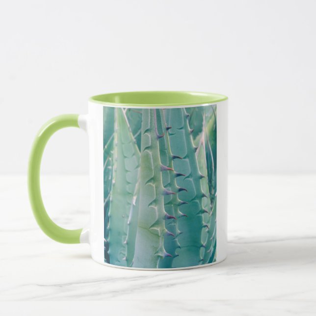 Caneca Padrões de uma planta de Agave (Esquerda)