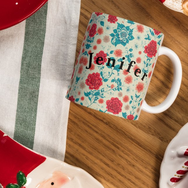 Caneca Padrões Invisível Design Art Coffee Mug (Criador carregado)