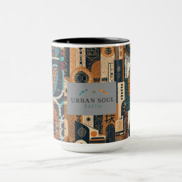 Caneca Padrões Urbanos da Alma