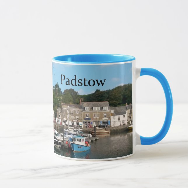 Caneca Padstow Cornwall Inglaterra (Direita)