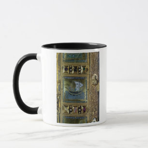 Caneca Pagamento do corpo de St Mark, painel f do esmalte