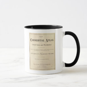 Caneca Página de título Novo atlas comercial
