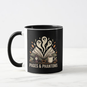 Caneca Páginas de Oliva Quentes e Phantoms, Livro de Leit