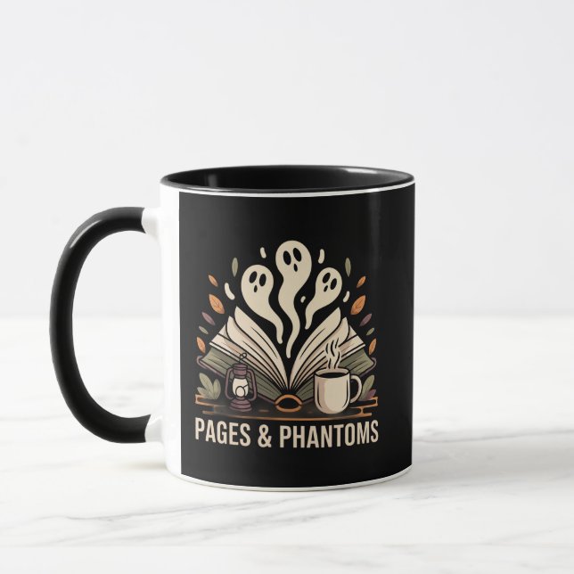 Caneca Páginas de Oliva Quentes e Phantoms, Livro de Leit (Esquerda)