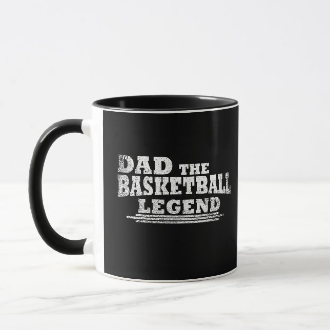 Caneca Pai a lenda de basquete presentes engraçados de di (Esquerda)