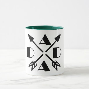Caneca Pai Arrow Mug, Café Personalizado De Presente Pers