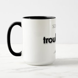 Caneca pai atribulado! - preto