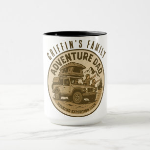 Caneca Pai Aventureiro – CLUBE DE EXPEDIÇÃO DE FIM DE SEM