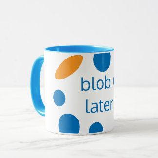 Caneca Pai blob u posteriormente