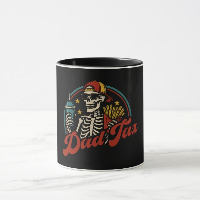 Caneca Pai certeza de que não é esqueleto venenoso (Centro)