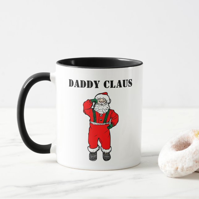 CANECA PAI CLAUS HOLIDAY MUG (Com Donut)