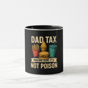 Caneca Pai com certeza que não é Dia de os pais venenoso