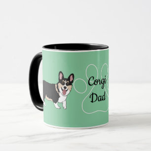Caneca Pai Corgi