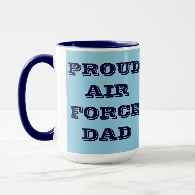 Caneca Pai da Força Aérea de Mug (Esquerda)