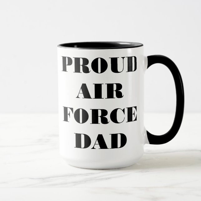 Caneca Pai da Força Aérea de Mug (Direita)