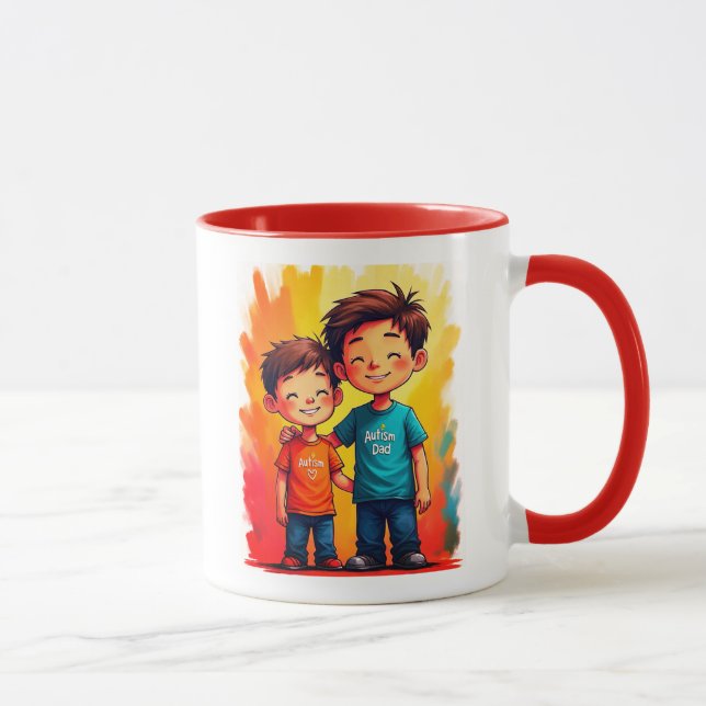 Caneca Pai de autista  (Direita)