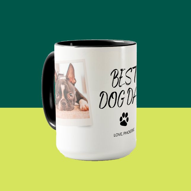 Caneca Pai de Cachorro Personalizado - Dia de os pais Fra (Criador carregado)