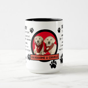 CANECA PAI DE CACHORRO PERSONALIZADO! QUERIDA CAFÉ DE PA