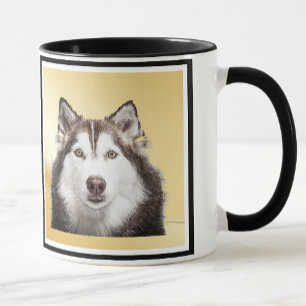 Caneca Pai De Cães Dia de os pais Engraçado Dentro Pret