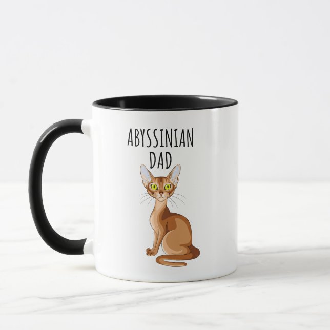 Caneca Pai de Gato Abissino (Esquerda)