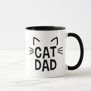 Caneca Pai De Gato Com Ouvidos E Sussurros