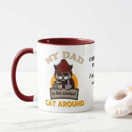 Caneca pai de gato legal