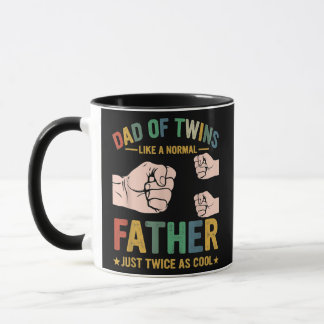 Caneca Pai De Gêmeos Como Um Pai Normal Só Duas Vezes