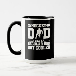 Caneca Pai De Hóquei Como Um Pai Regular Mas Mais Frio