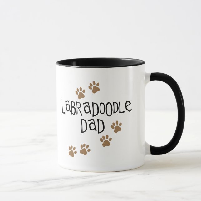 Caneca Pai de Labradoodle (Direita)
