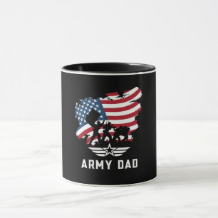 Caneca Pai do exército