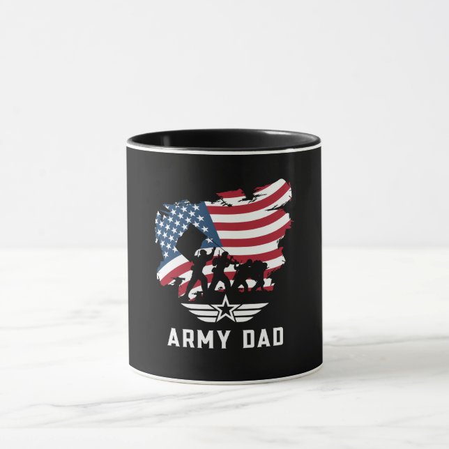 Caneca Pai do exército (Centro)