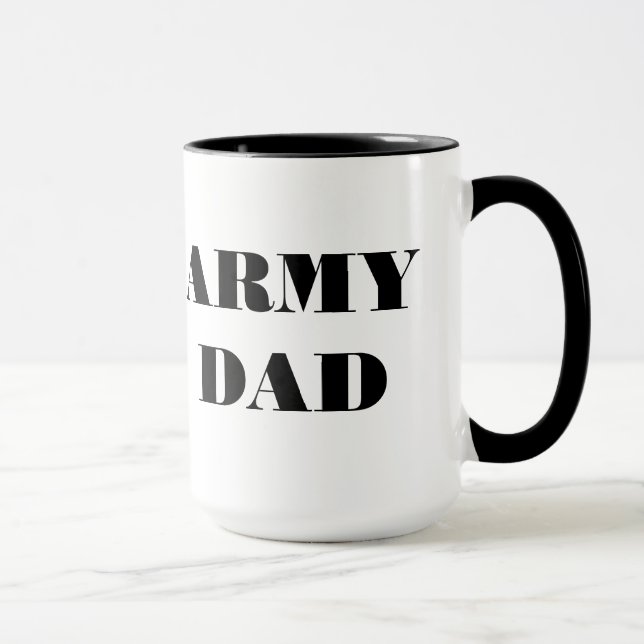 Caneca Pai do Exército de Mug (Direita)