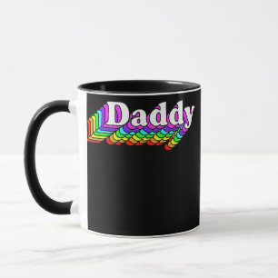 Caneca Pai do Gay do pai Retorna LGBT Arco-Íris LGBTQ