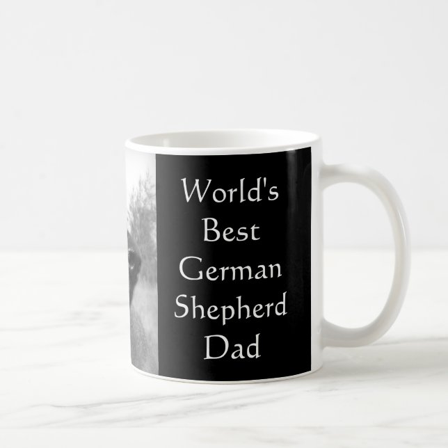 Caneca Pai do german shepherd do mundo o melhor (Direita)