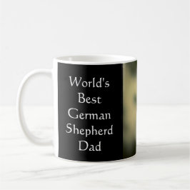 Caneca Pai do german shepherd do mundo o melhor