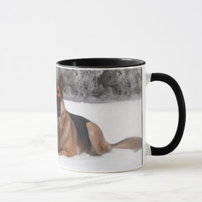 Caneca Pai do german shepherd do mundo o melhor (Direita)