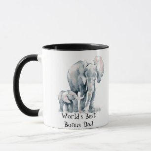 Caneca Pai do Melhor Bônus do Mundo de Animais Africanos